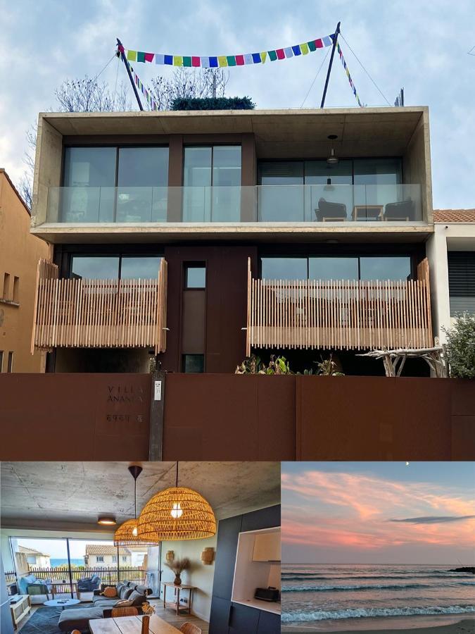Villa Ananda - Gaia - Harmonie Avec Vue Mer Et Etangs Carnon-Plage Dış mekan fotoğraf